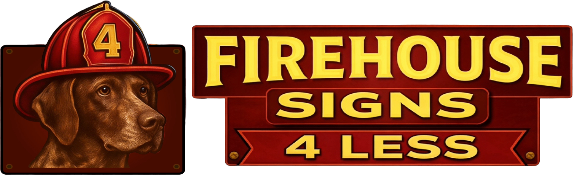 Firehouse Signs 4 Less